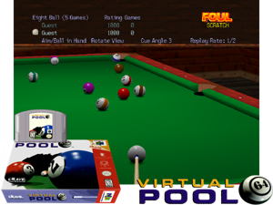 Virtual Pool 64 (USA) Cover